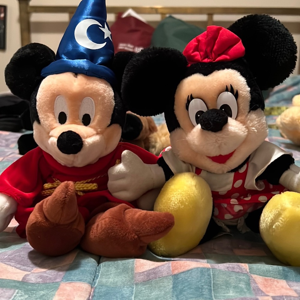Mickey and Minnie set